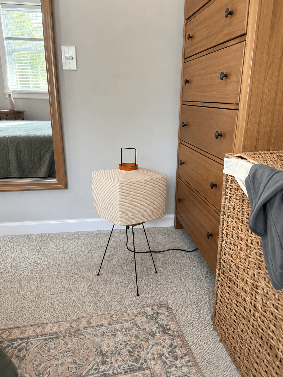Hiro | Square Rice Paper Table Lamp - Luma House
