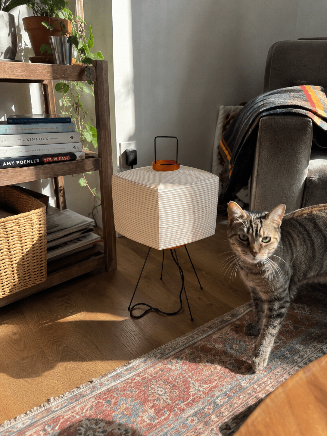 Hiro | Square Rice Paper Table Lamp - Luma House