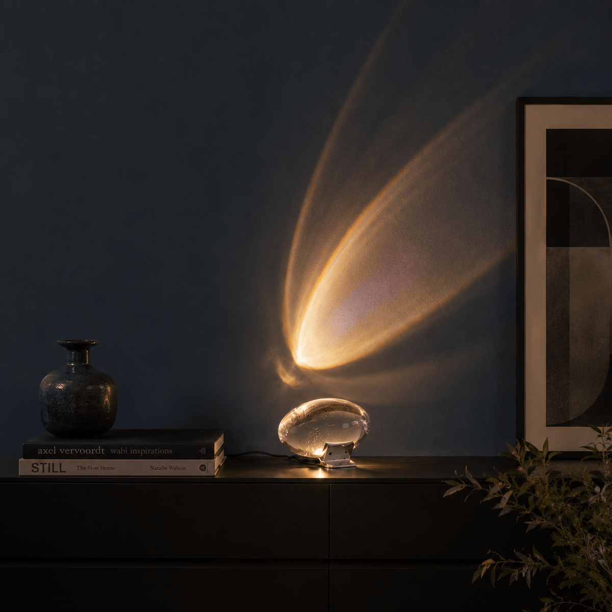 Ines | Crystal Eye Table Lamp - Luma House
