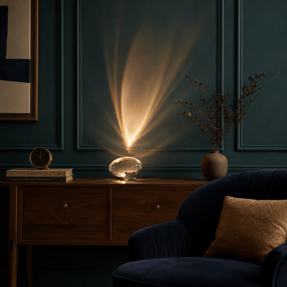 Ines | Crystal Eye Table Lamp - Luma House