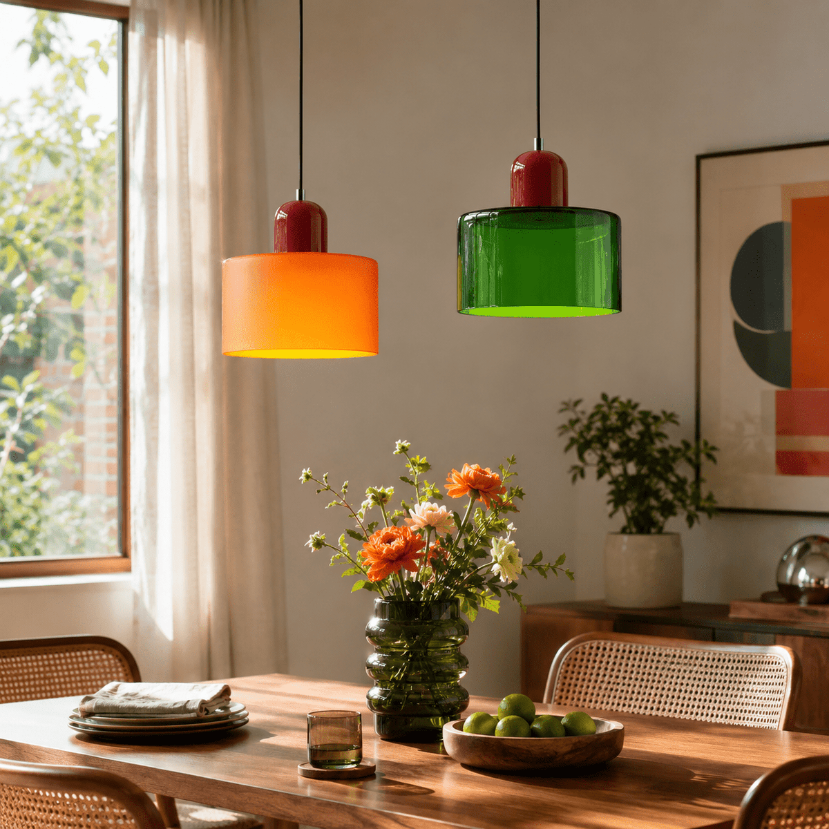 Ingrid | Nordic Modern Glass Pendant Light - Luma House