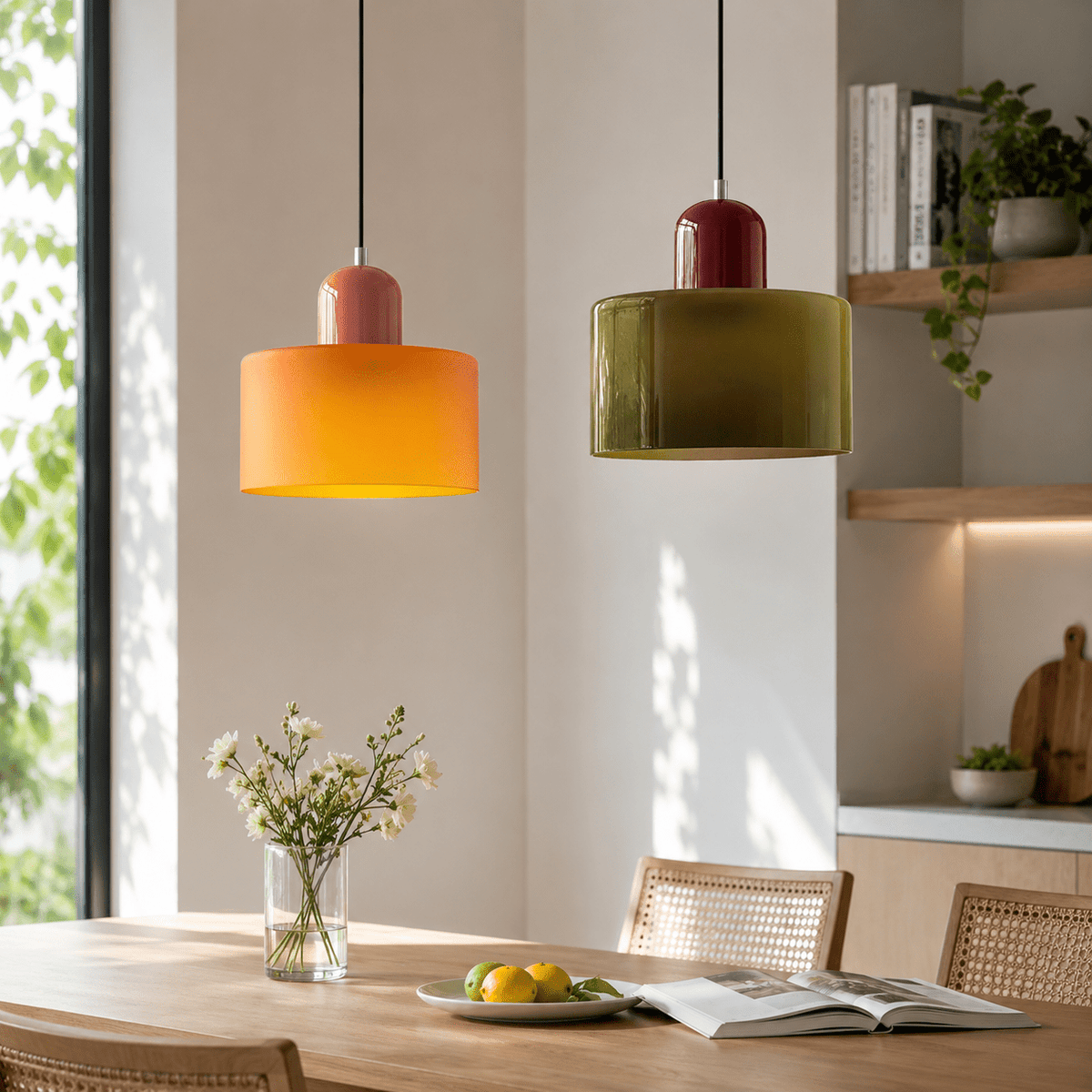 Ingrid | Nordic Modern Glass Pendant Light - Luma House