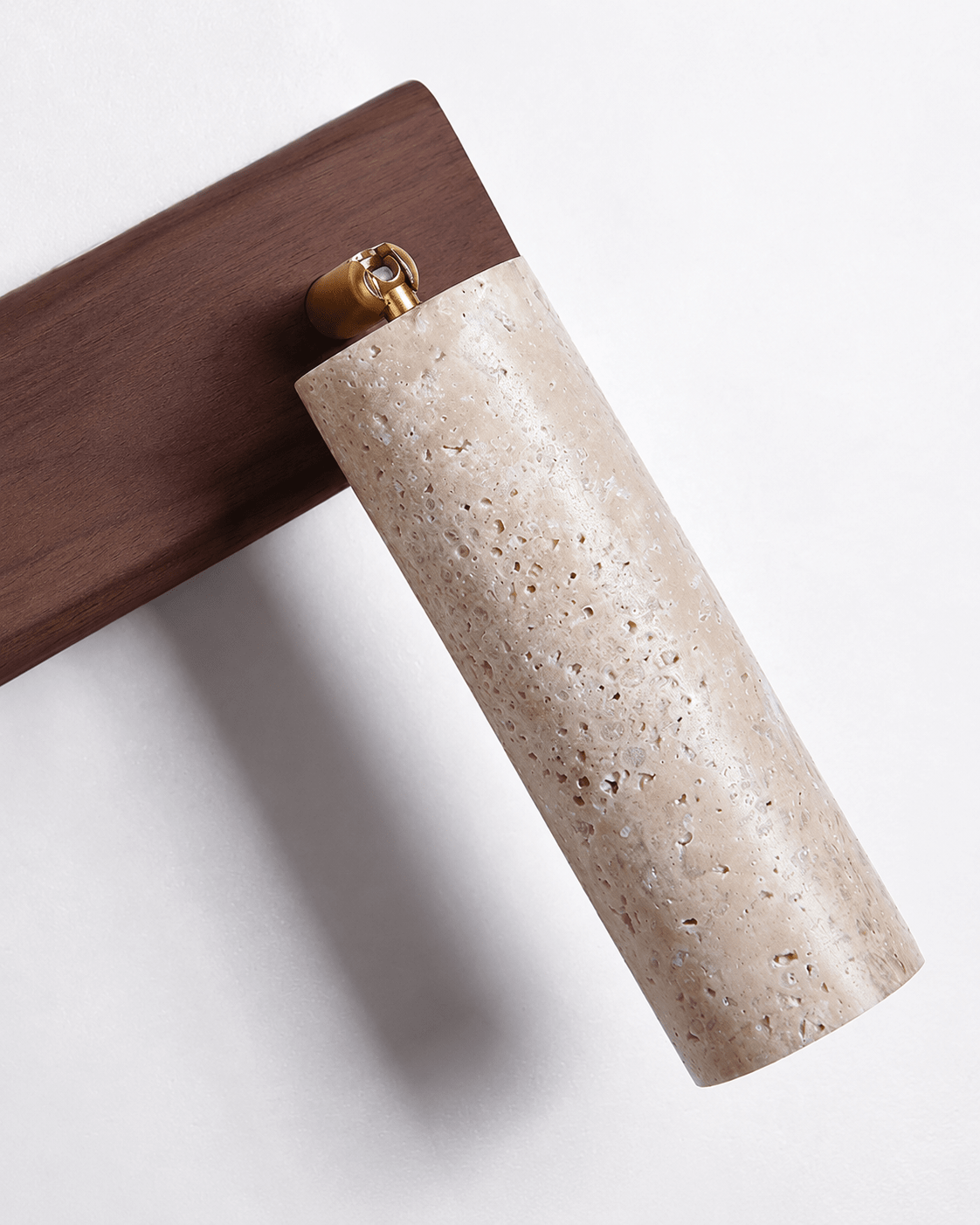 Iwa | Travertine Pivot Wall Sconce - Luma House