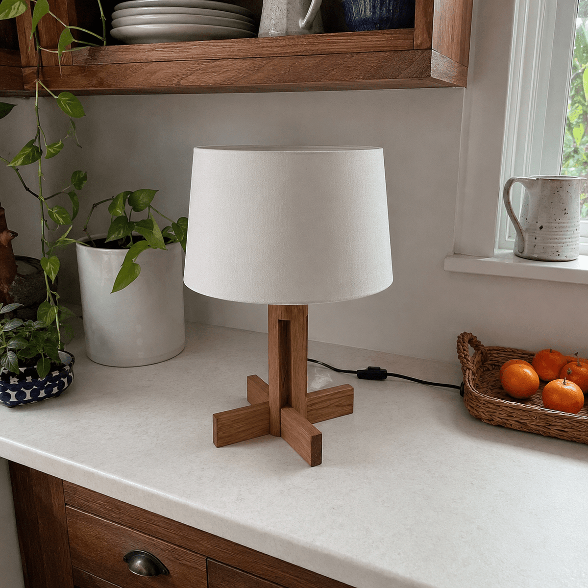 Julian | Japanese Zen Style Designer Table Lamp - Luma House