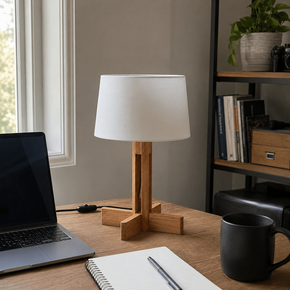 Julian | Japanese Zen Style Designer Table Lamp - Luma House