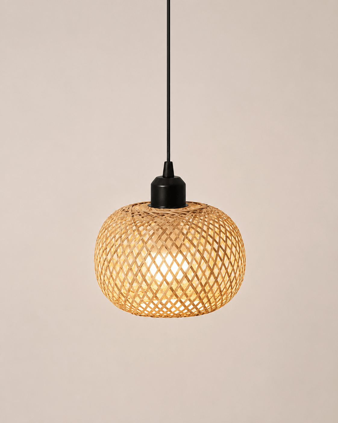Kago | Woven Rattan Pendant Light - Luma House