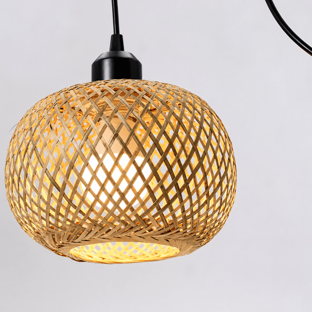Kago | Woven Rattan Pendant Light - Luma House