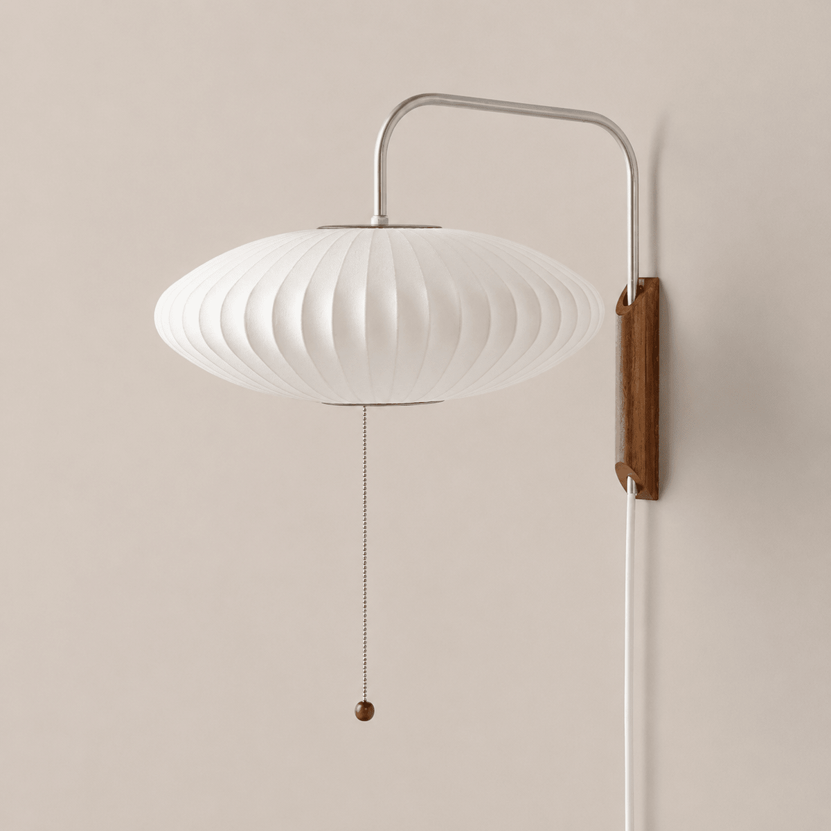 Kai | Silk Cocoon Wall Sconce - Luma House