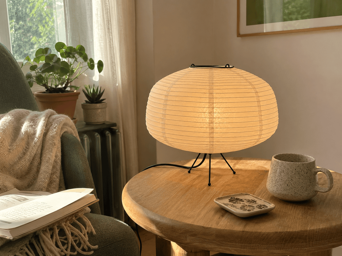 Kenji | Japanese Paper Table Lamp - Luma House