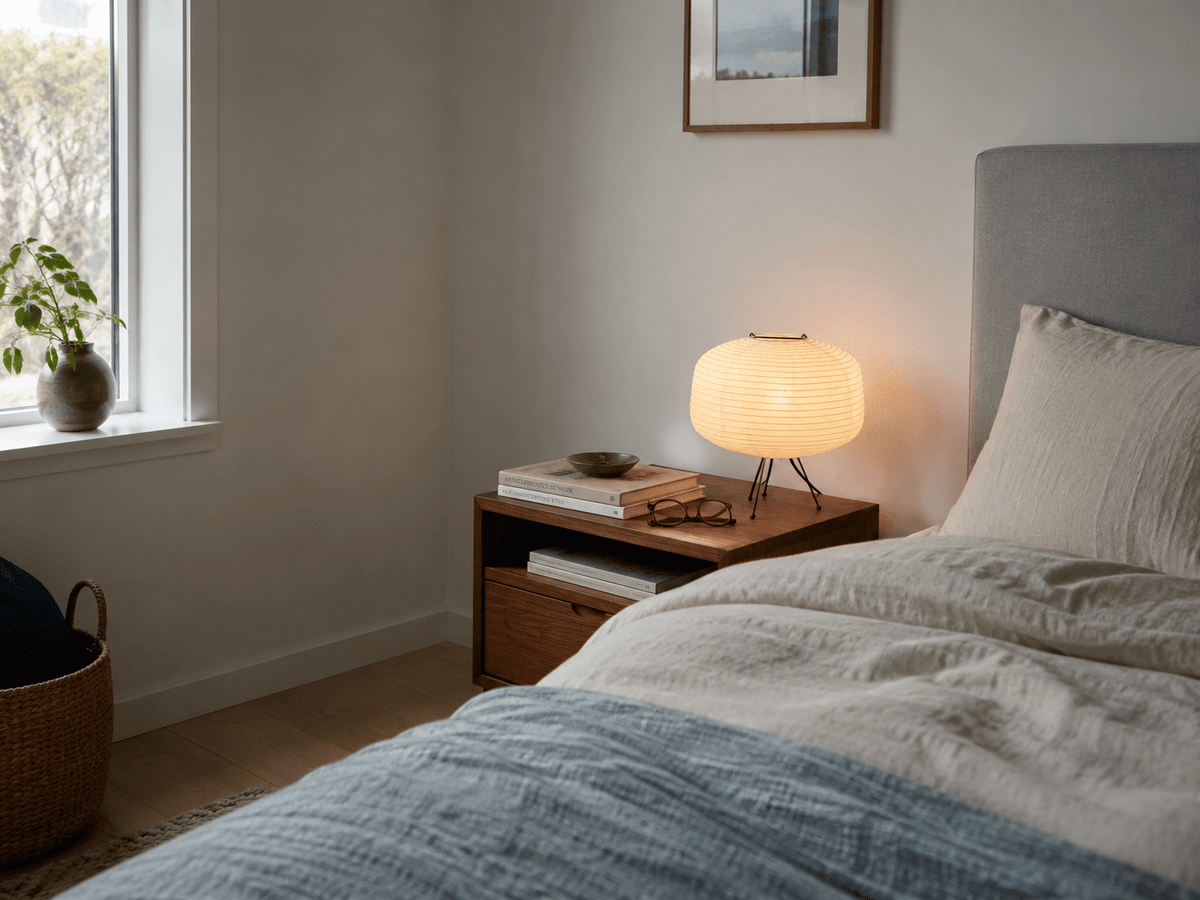 Kenji | Japanese Paper Table Lamp - Luma House