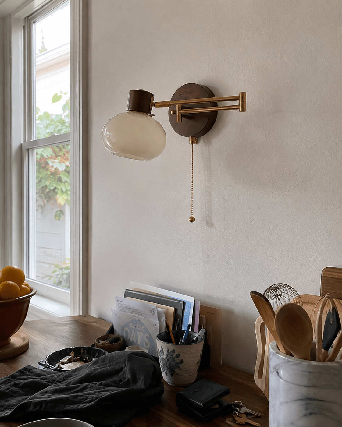 Kohaku | Swing Arm Wall Sconce - Luma House