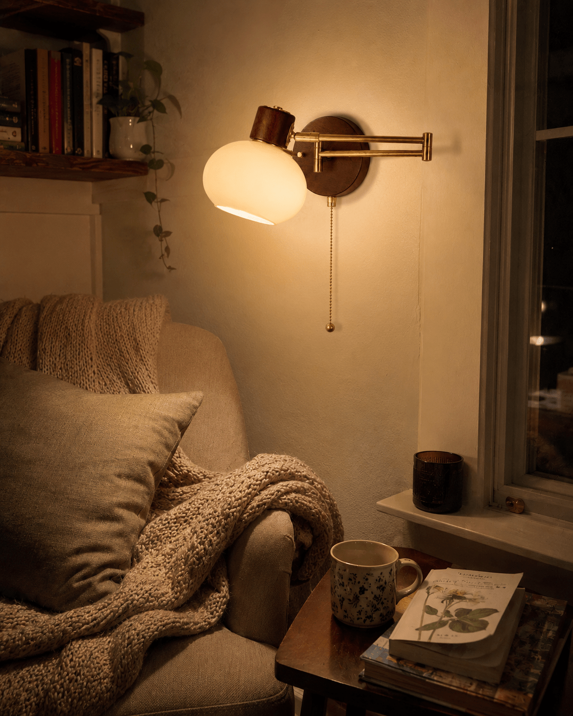 Kohaku | Swing Arm Wall Sconce - Luma House