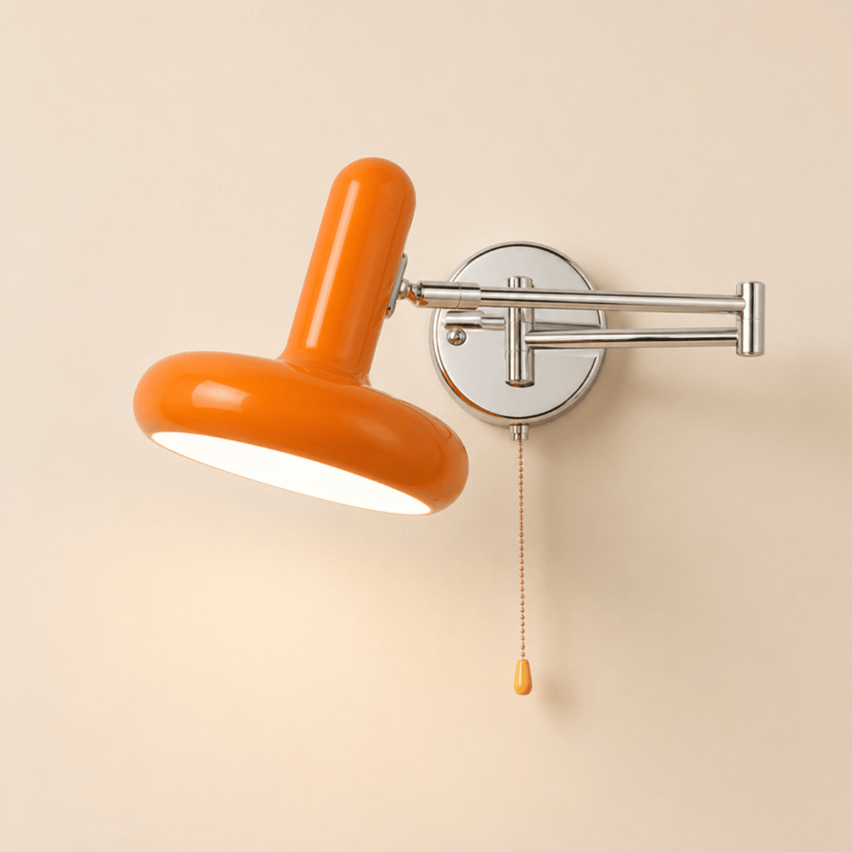 Leva | Swing Arm Wall Lamp Adjustable Reading Bedside Sconce - Luma House