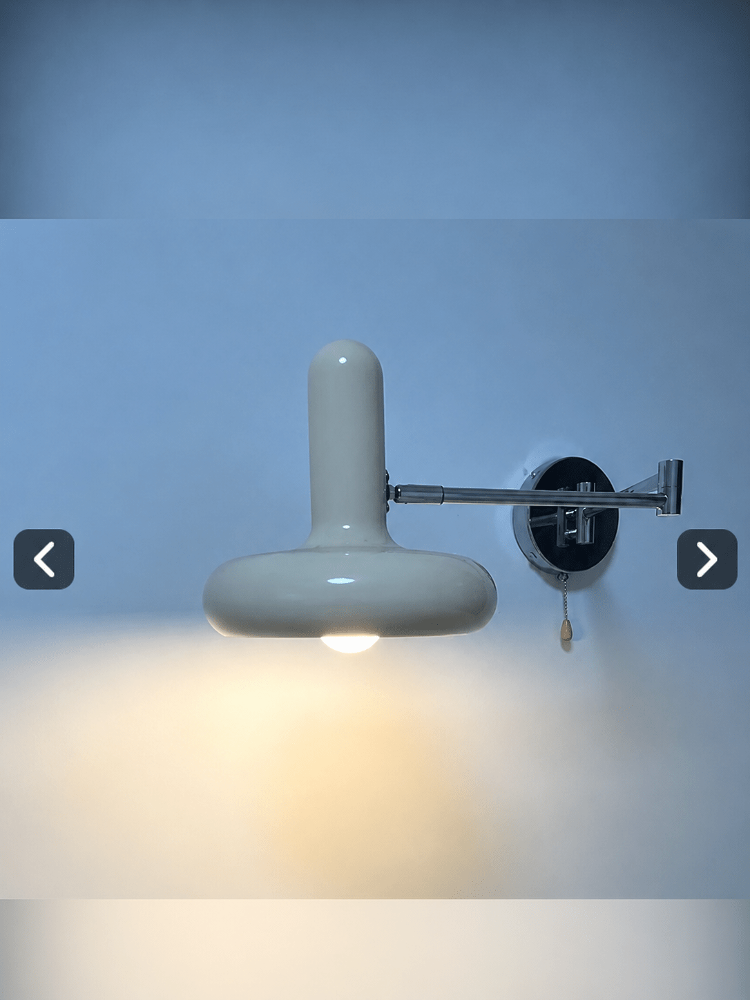 Leva | Swing Arm Wall Lamp Adjustable Reading Bedside Sconce - Luma House