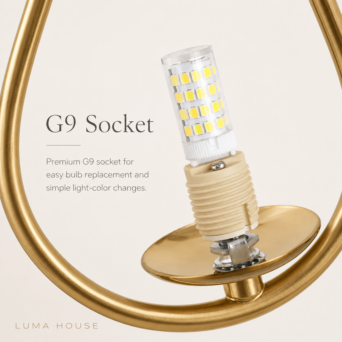 Luna |Drop Glass Ball LED Wall Sconce - Luma House