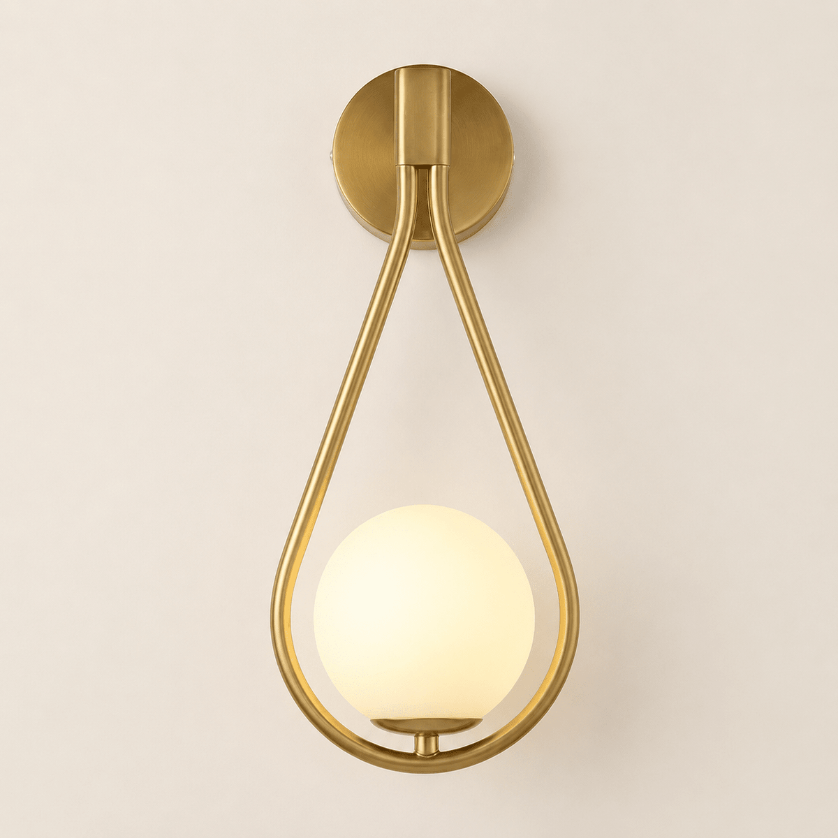 Luna |Drop Glass Ball LED Wall Sconce - Luma House