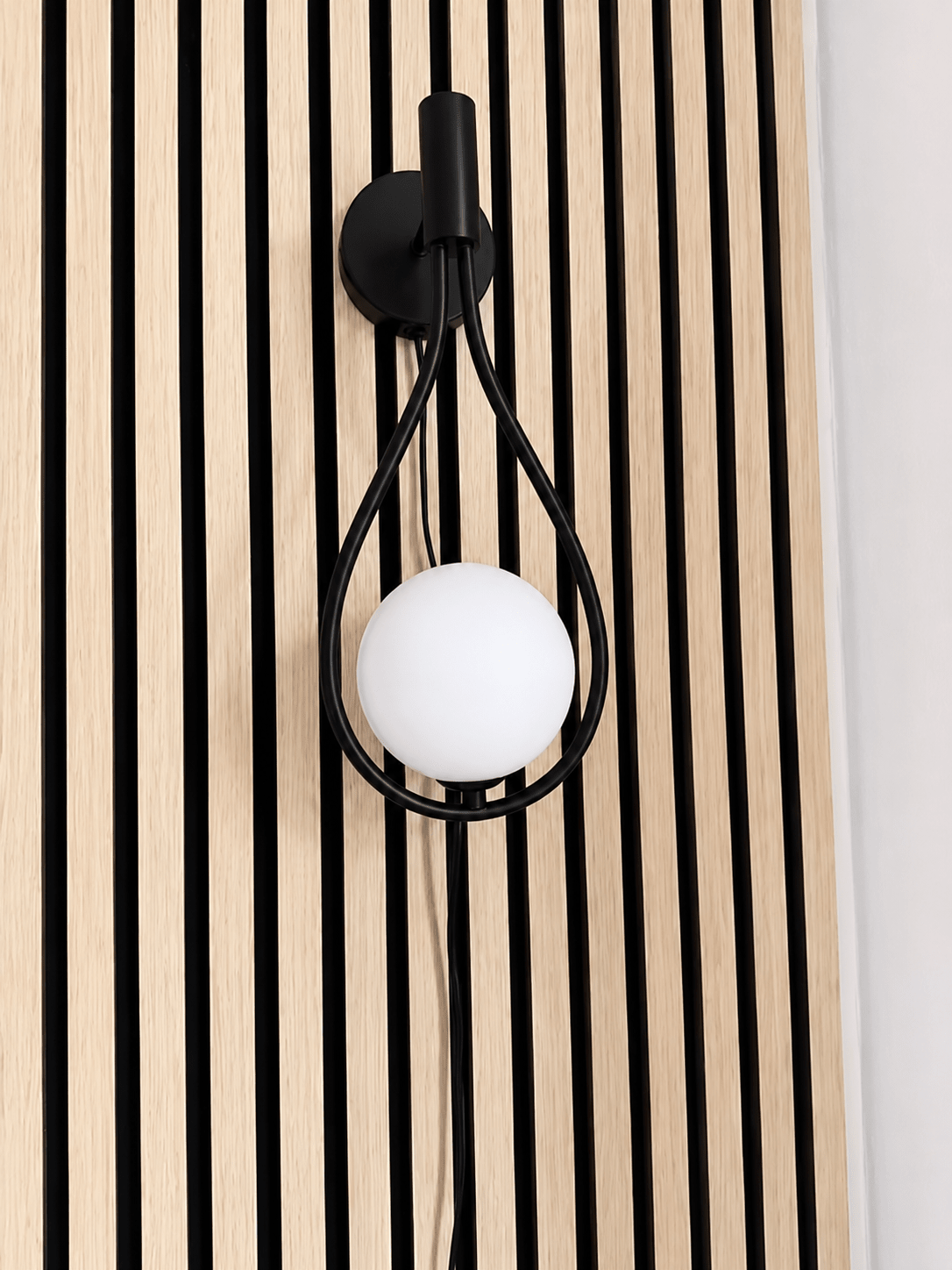 Luna |Drop Glass Ball LED Wall Sconce - Luma House