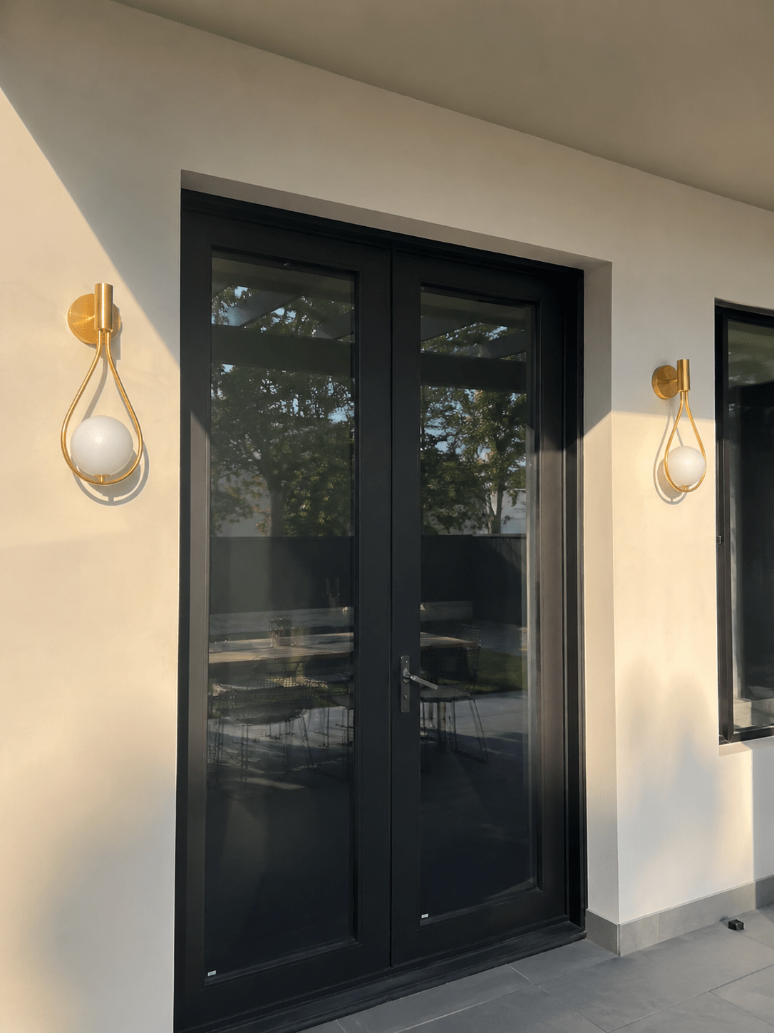 Luna |Drop Glass Ball LED Wall Sconce - Luma House