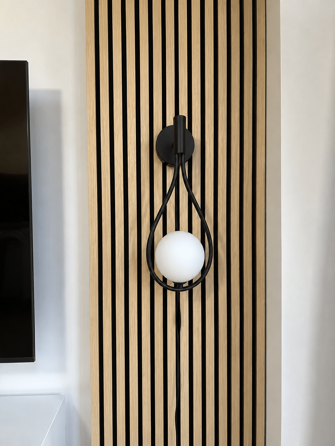 Luna |Drop Glass Ball LED Wall Sconce - Luma House
