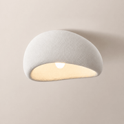 Luna | Wabi-Sabi Half-Dome Ceiling Light - Luma House