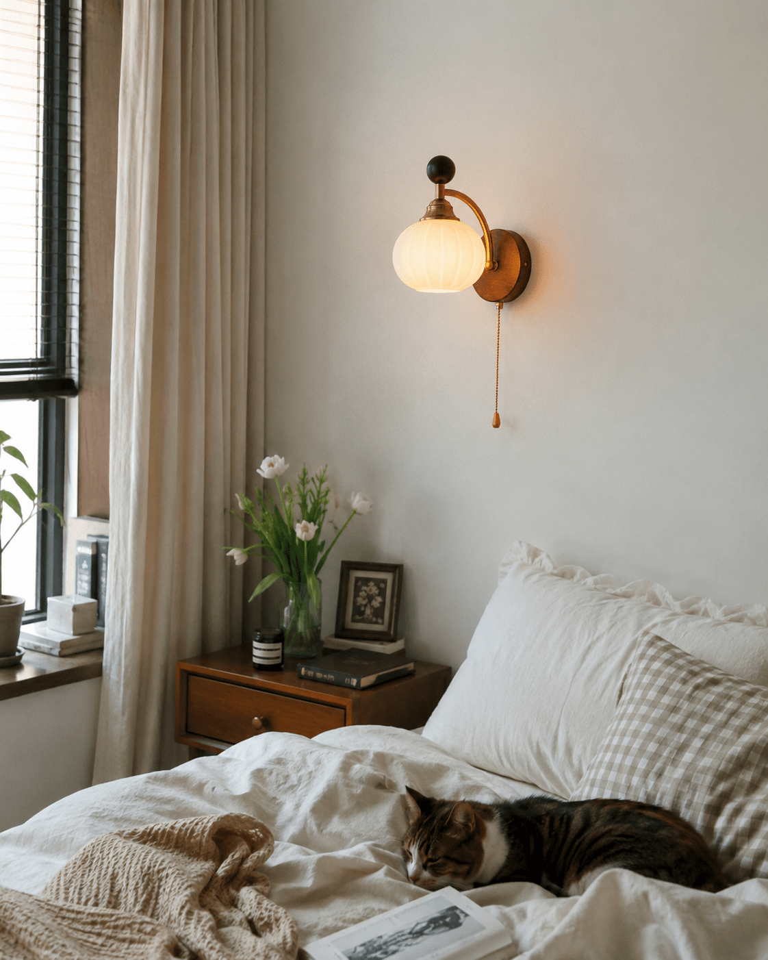 Marisol | Glass Globe Wall Sconce - Luma House