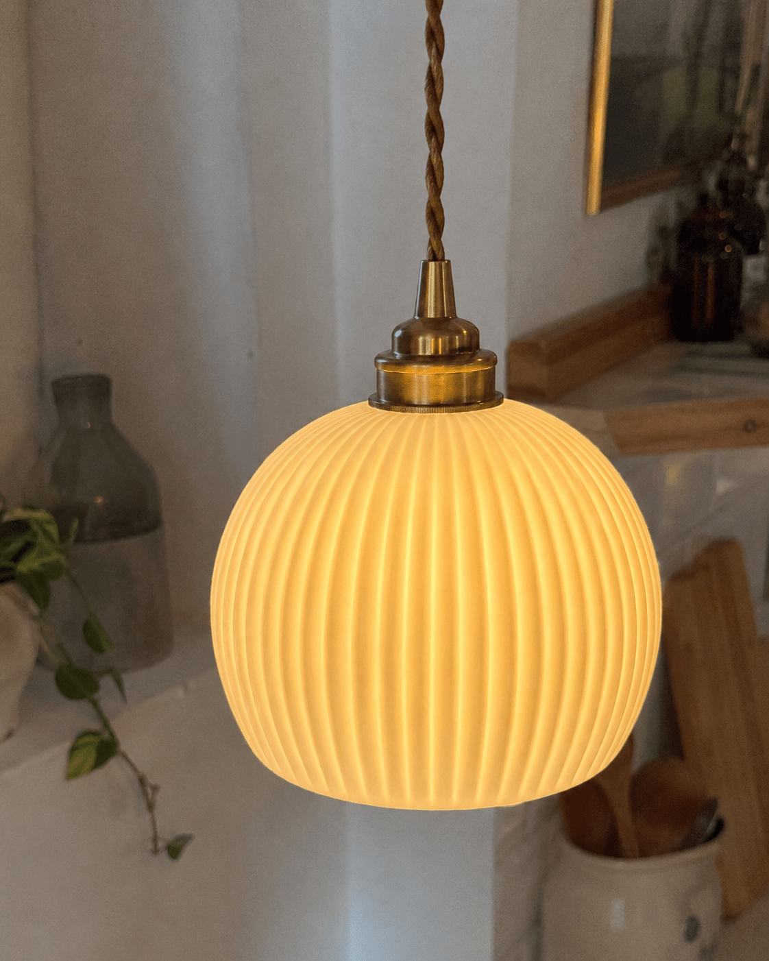 Mila | Ceramic Single-Head Sconce - Luma House