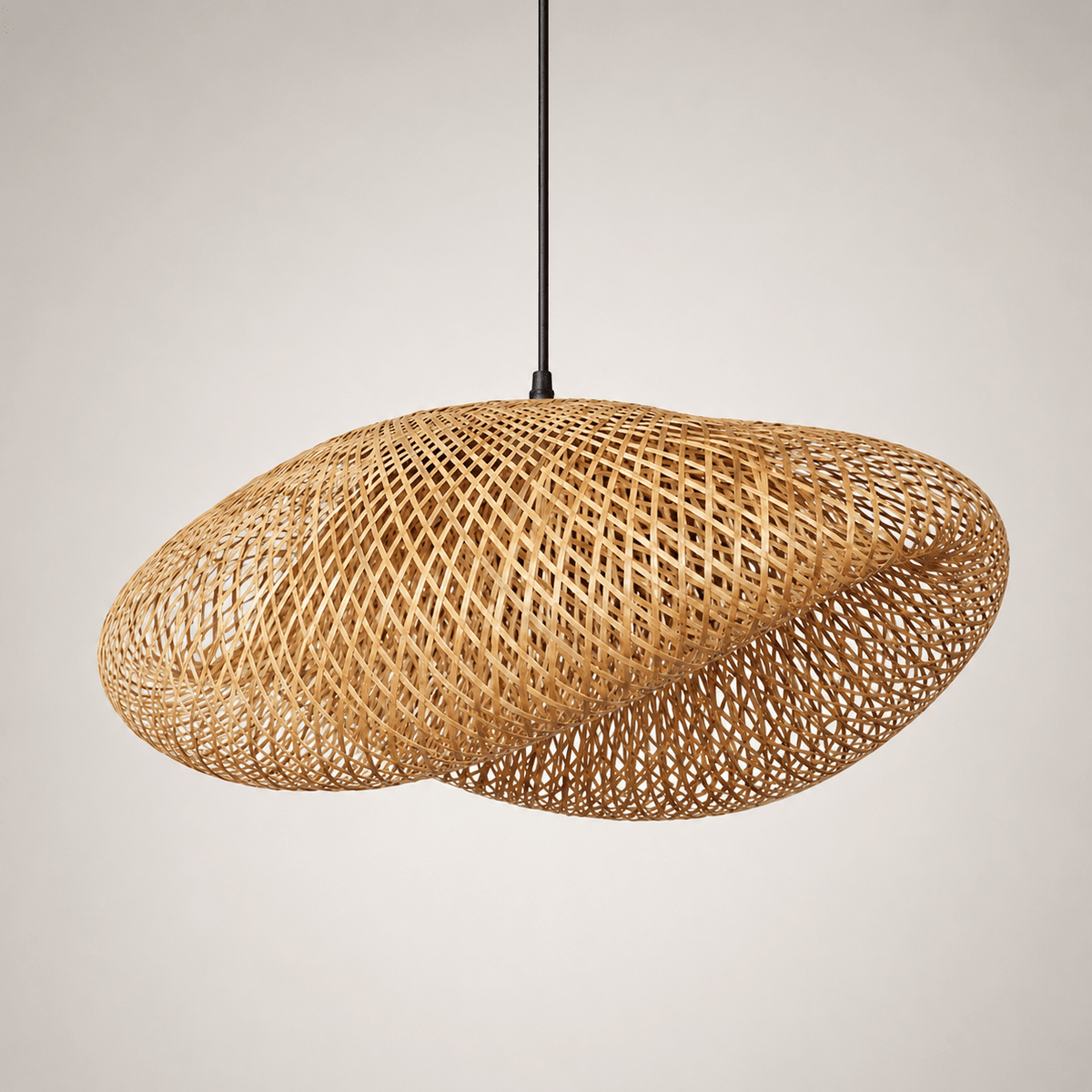 Nido | Woven Bamboo Pendant Light - Luma House