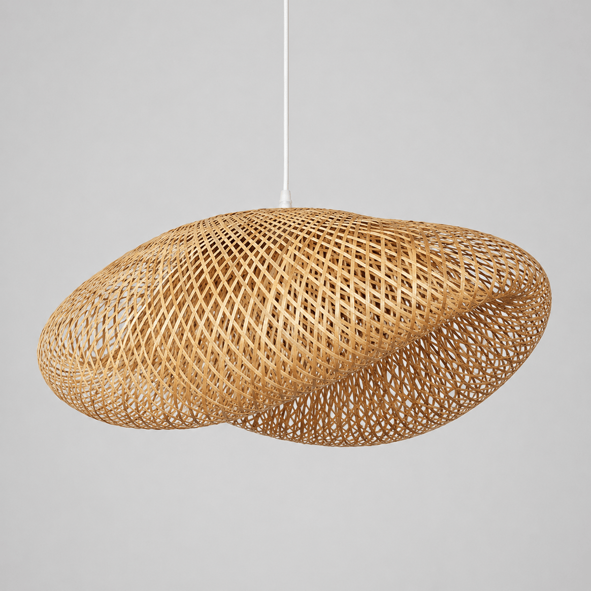 Nido | Woven Bamboo Pendant Light - Luma House