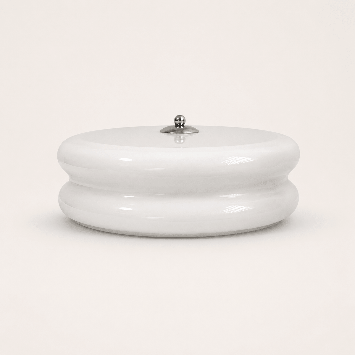 Nora | French Cream Halo Ceiling Light - Luma House