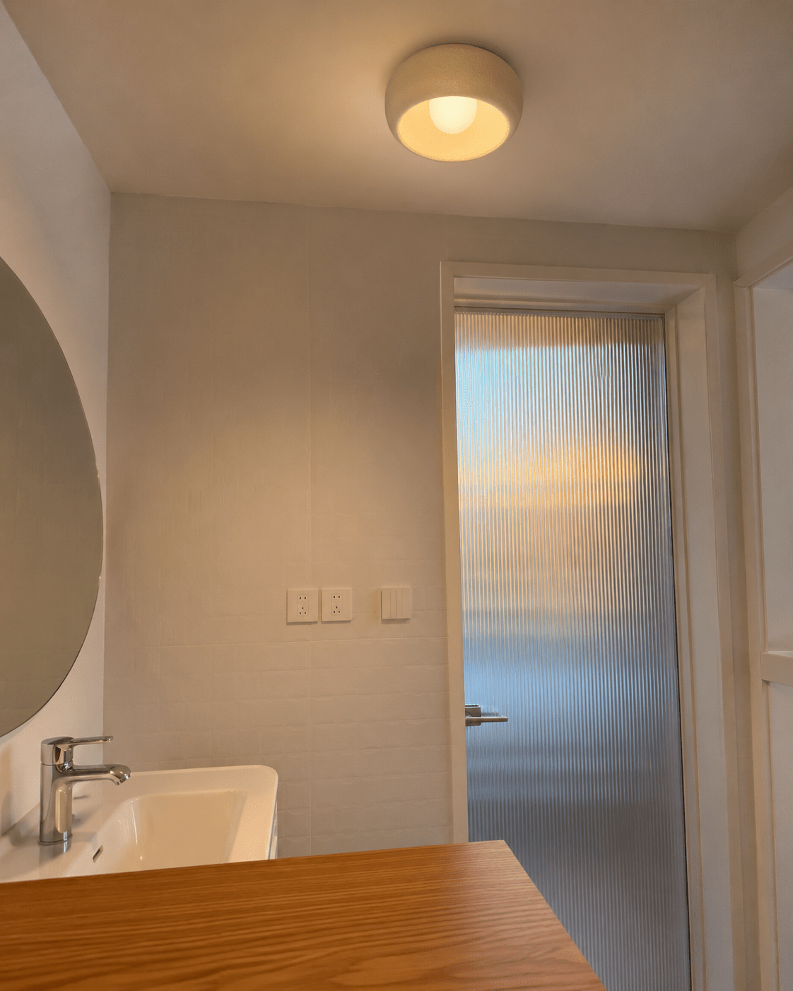 Orba | Wabi-Sabi Dome Flush Mount Ceiling Light - Luma House