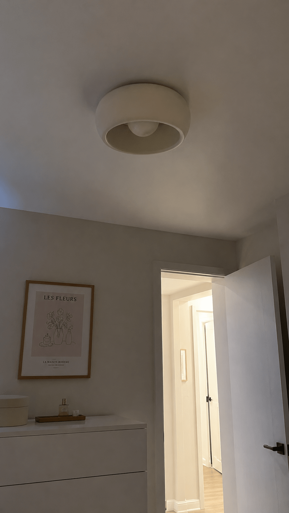 Orba | Wabi-Sabi Dome Flush Mount Ceiling Light - Luma House
