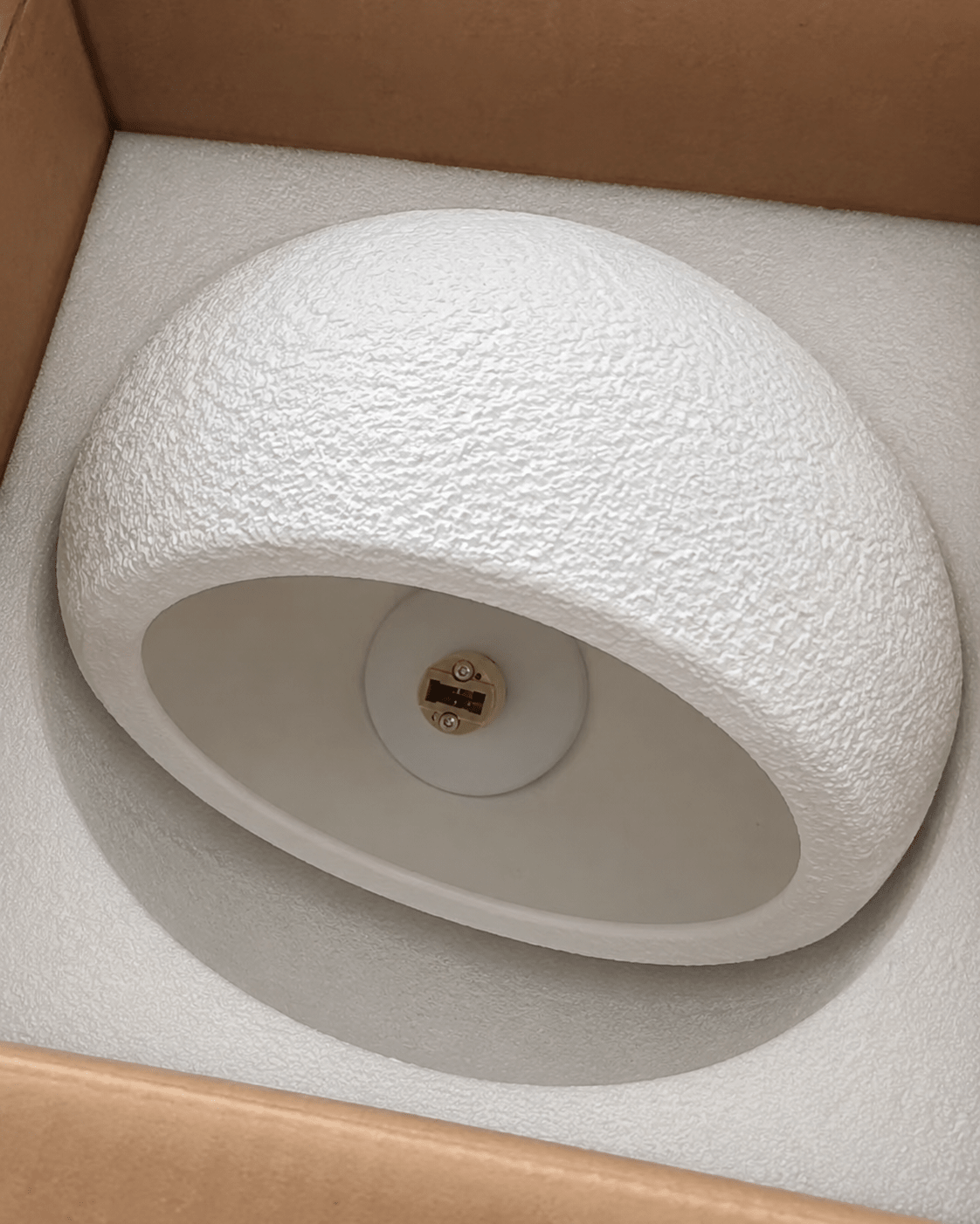 Orba | Wabi-Sabi Dome Flush Mount Ceiling Light - Luma House
