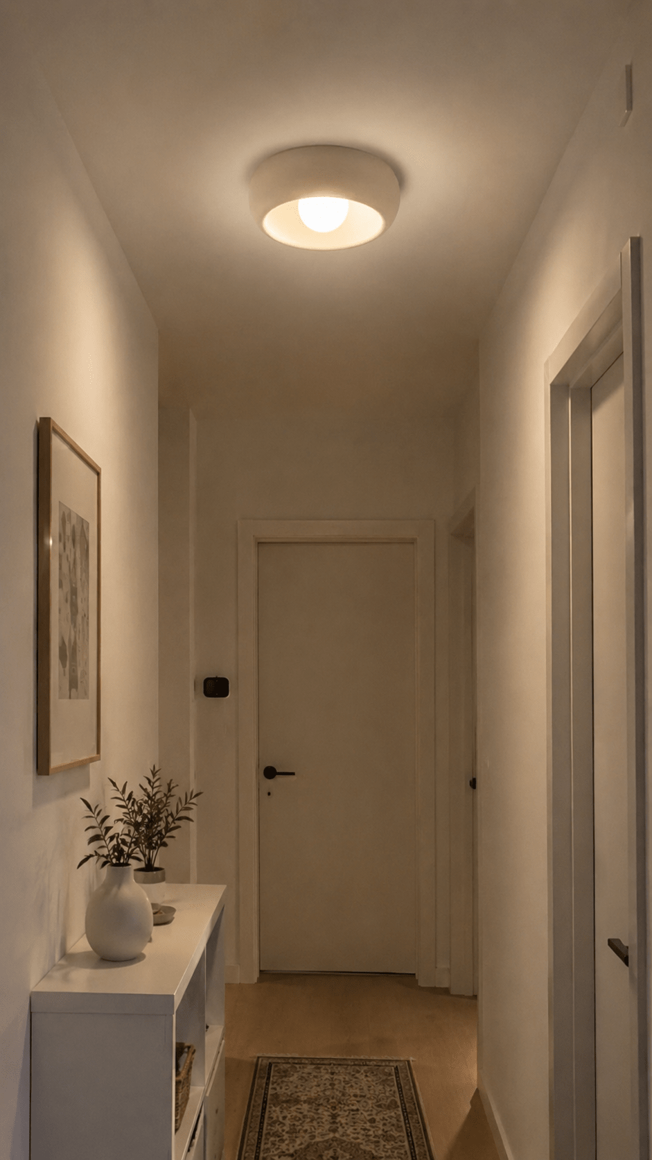 Orba | Wabi-Sabi Dome Flush Mount Ceiling Light - Luma House
