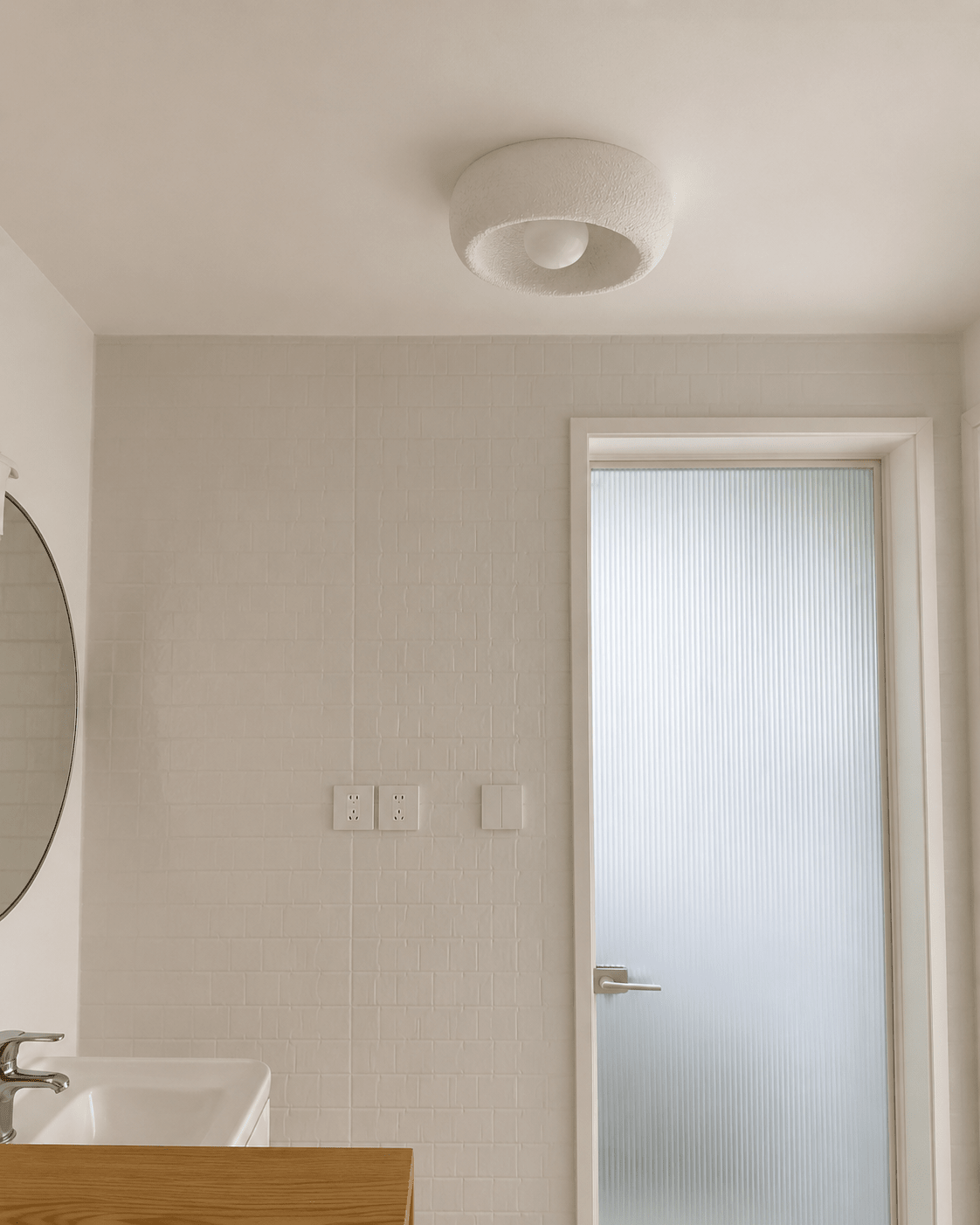 Orba | Wabi-Sabi Dome Flush Mount Ceiling Light - Luma House