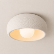 Orba | Wabi-Sabi Dome Flush Mount Ceiling Light - Luma House