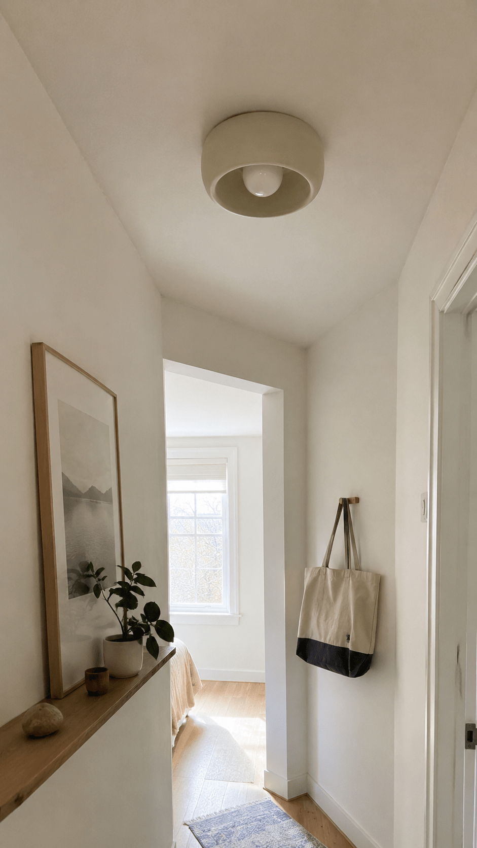 Orba | Wabi-Sabi Dome Flush Mount Ceiling Light - Luma House