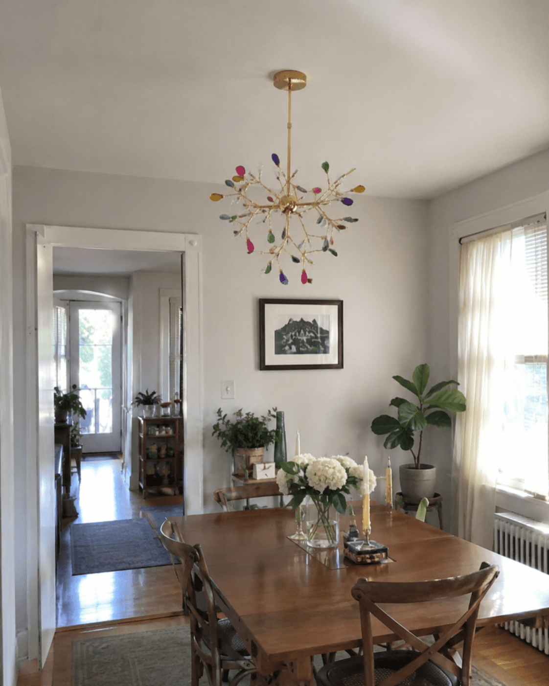 Orion | Nordic Firefly Onyx Chandelier - Luma House