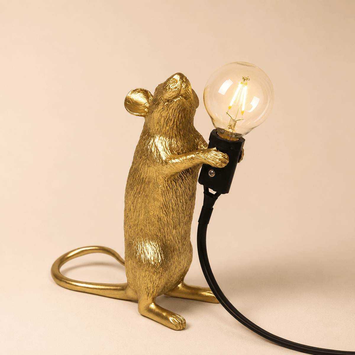 Otis | Mouse Resin Table Lamp - Luma House