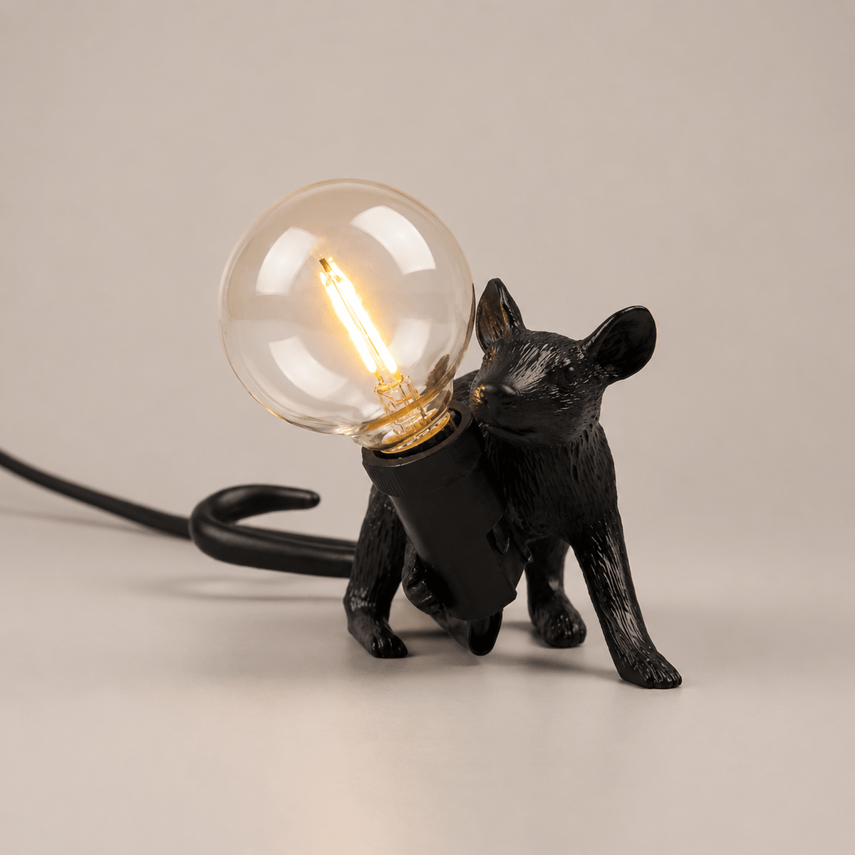 Otis | Mouse Resin Table Lamp - Luma House