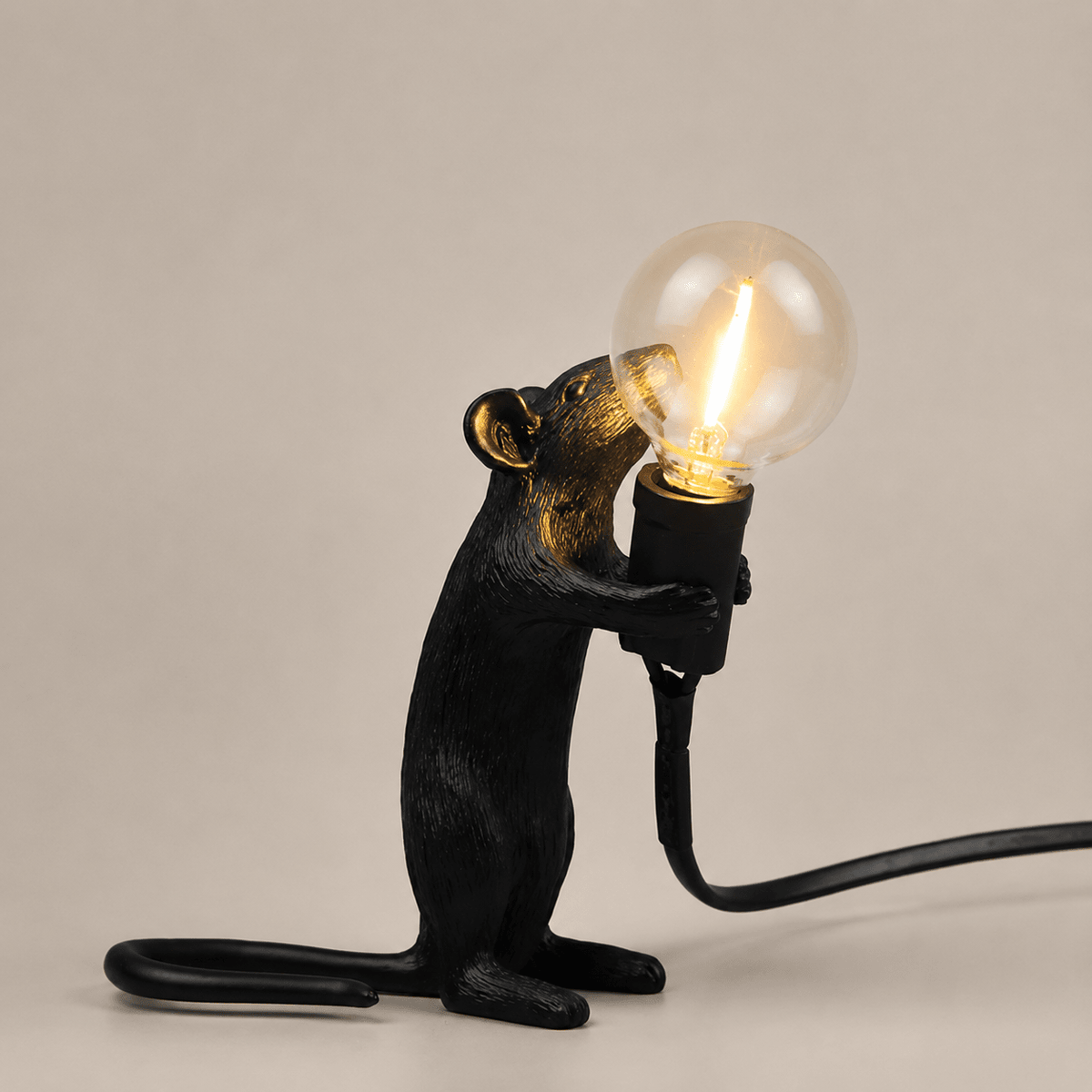 Otis | Mouse Resin Table Lamp - Luma House