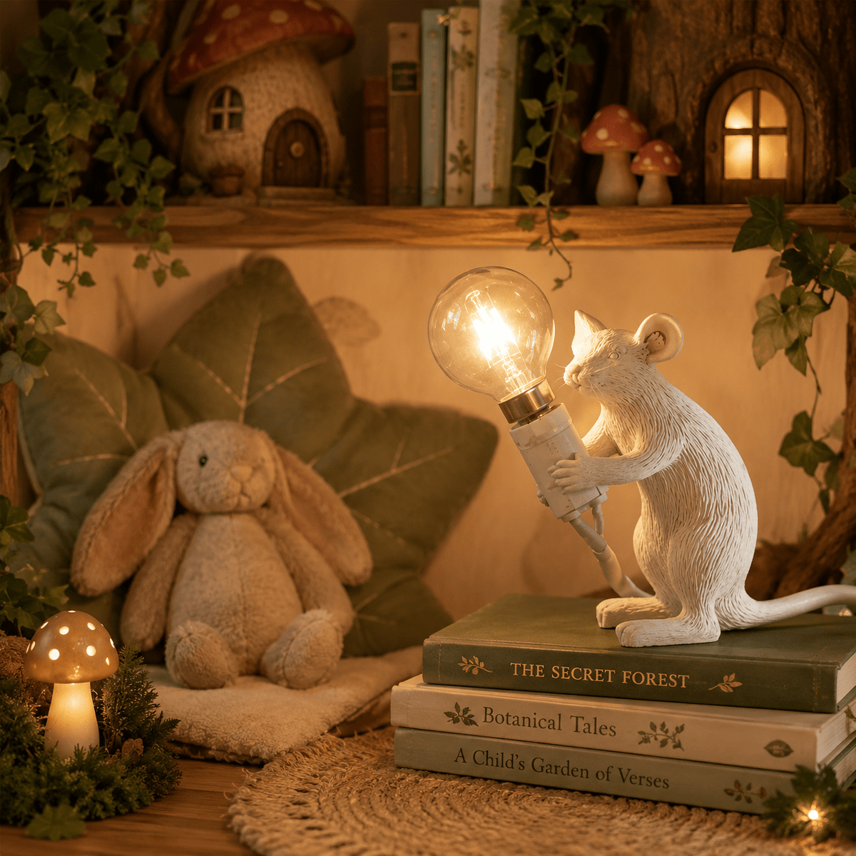 Otis | Mouse Resin Table Lamp - Luma House
