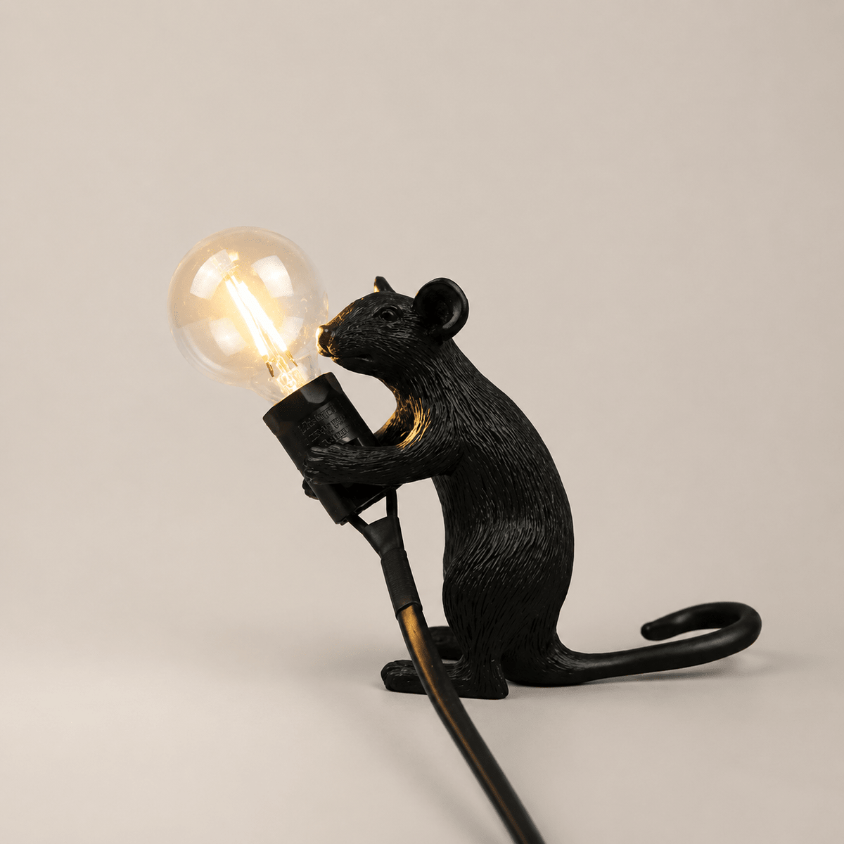 Otis | Mouse Resin Table Lamp - Luma House