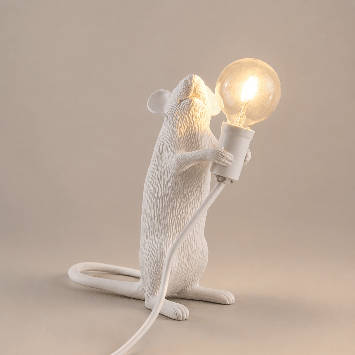 Otis | Mouse Resin Table Lamp - Luma House