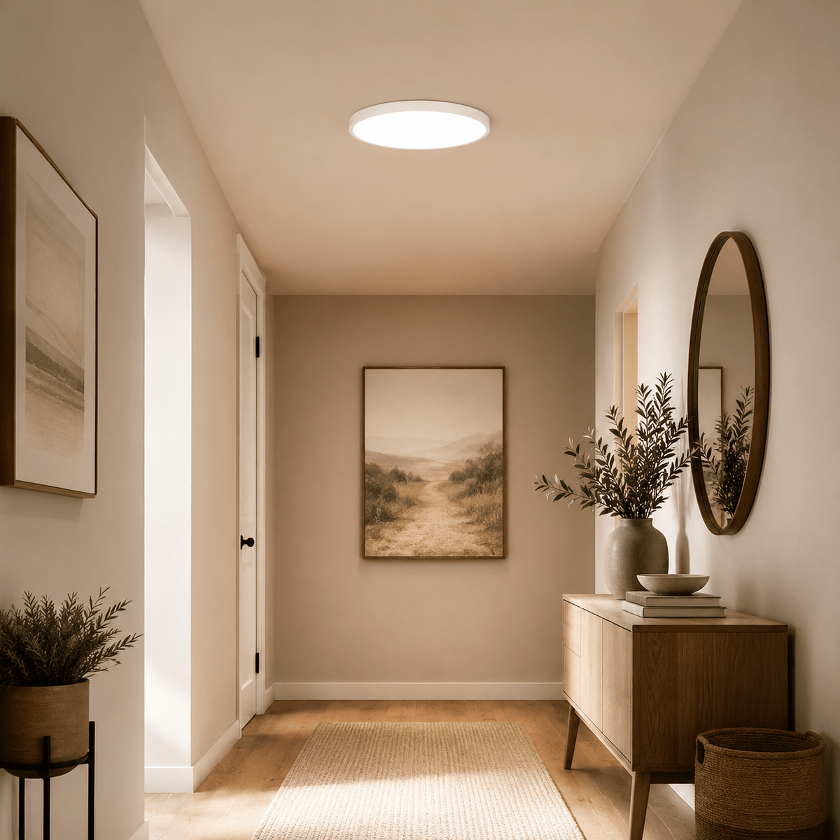 Owen | Modern LED Flush Mount Ceiling Light - Luma House