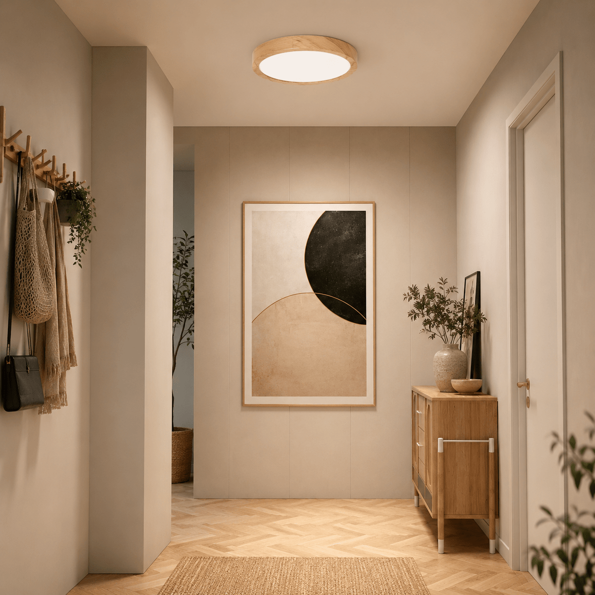 Owen | Modern LED Flush Mount Ceiling Light - Luma House