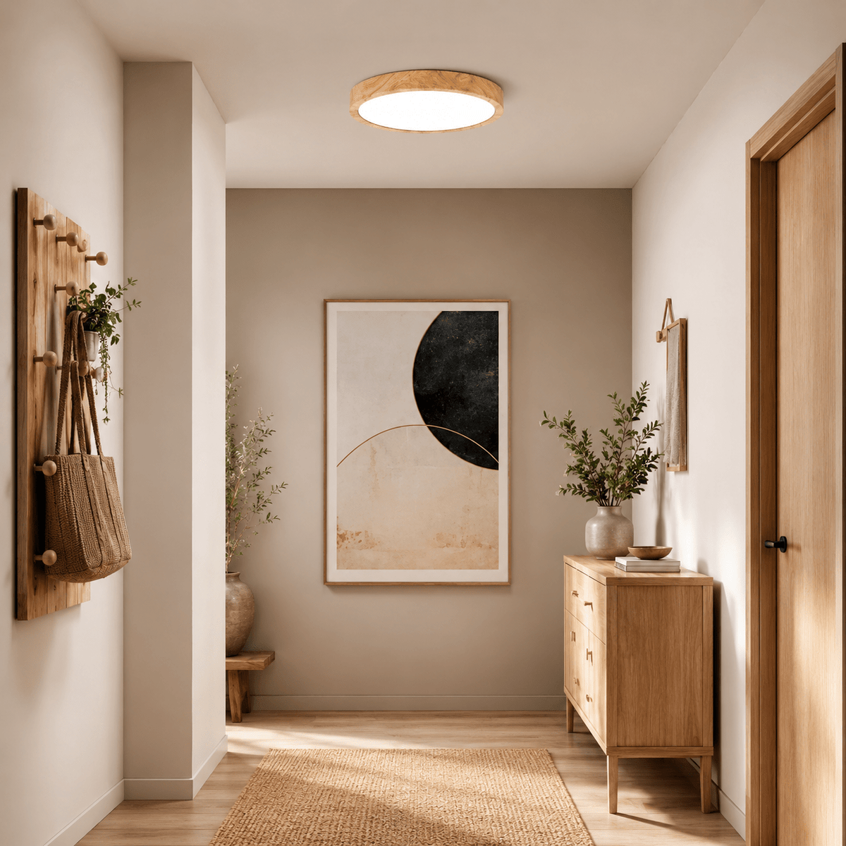 Owen | Modern LED Flush Mount Ceiling Light - Luma House