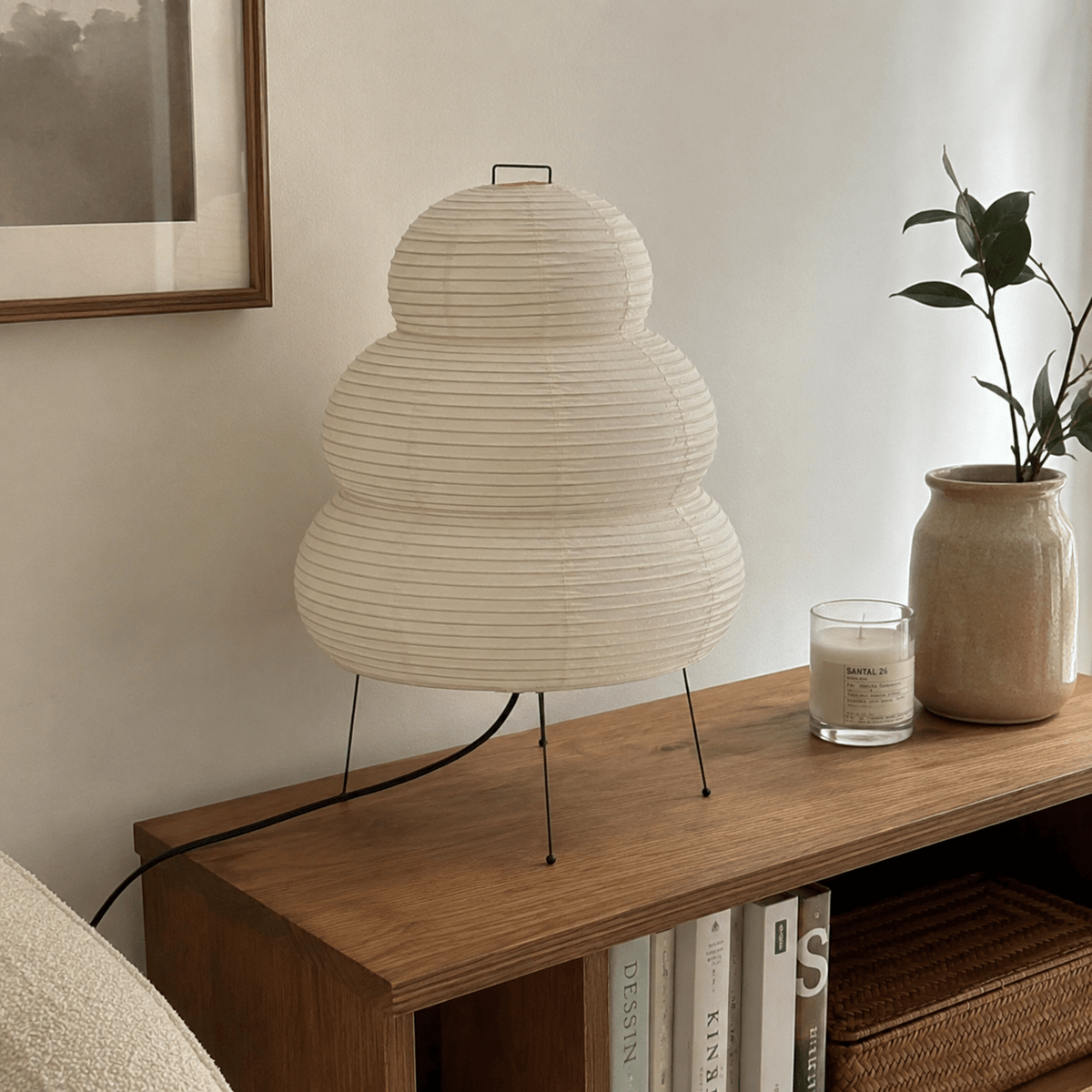 Ren | Japanese Paper Lantern Lamp - Luma House