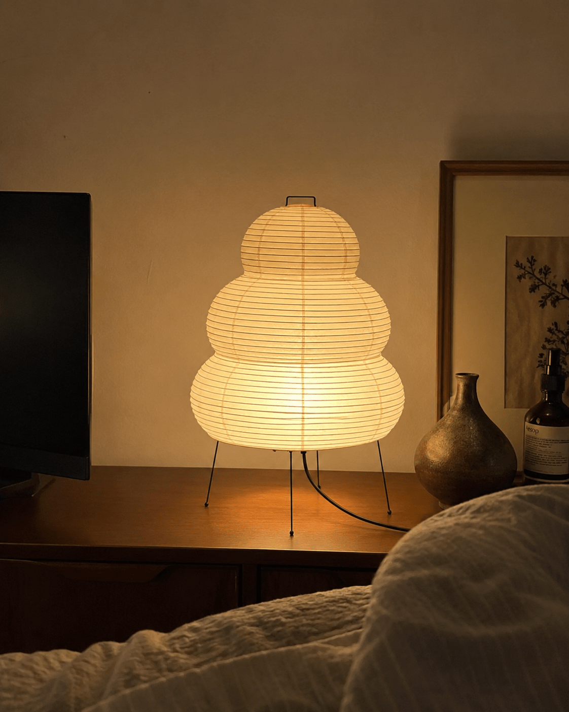 Ren | Japanese Paper Lantern Lamp - Luma House