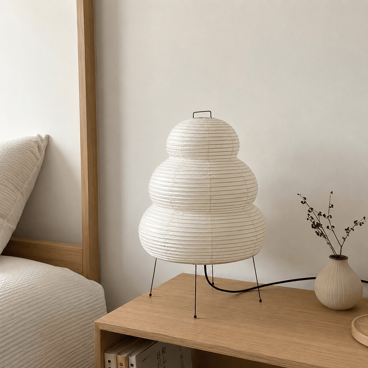 Ren | Japanese Paper Lantern Lamp - Luma House