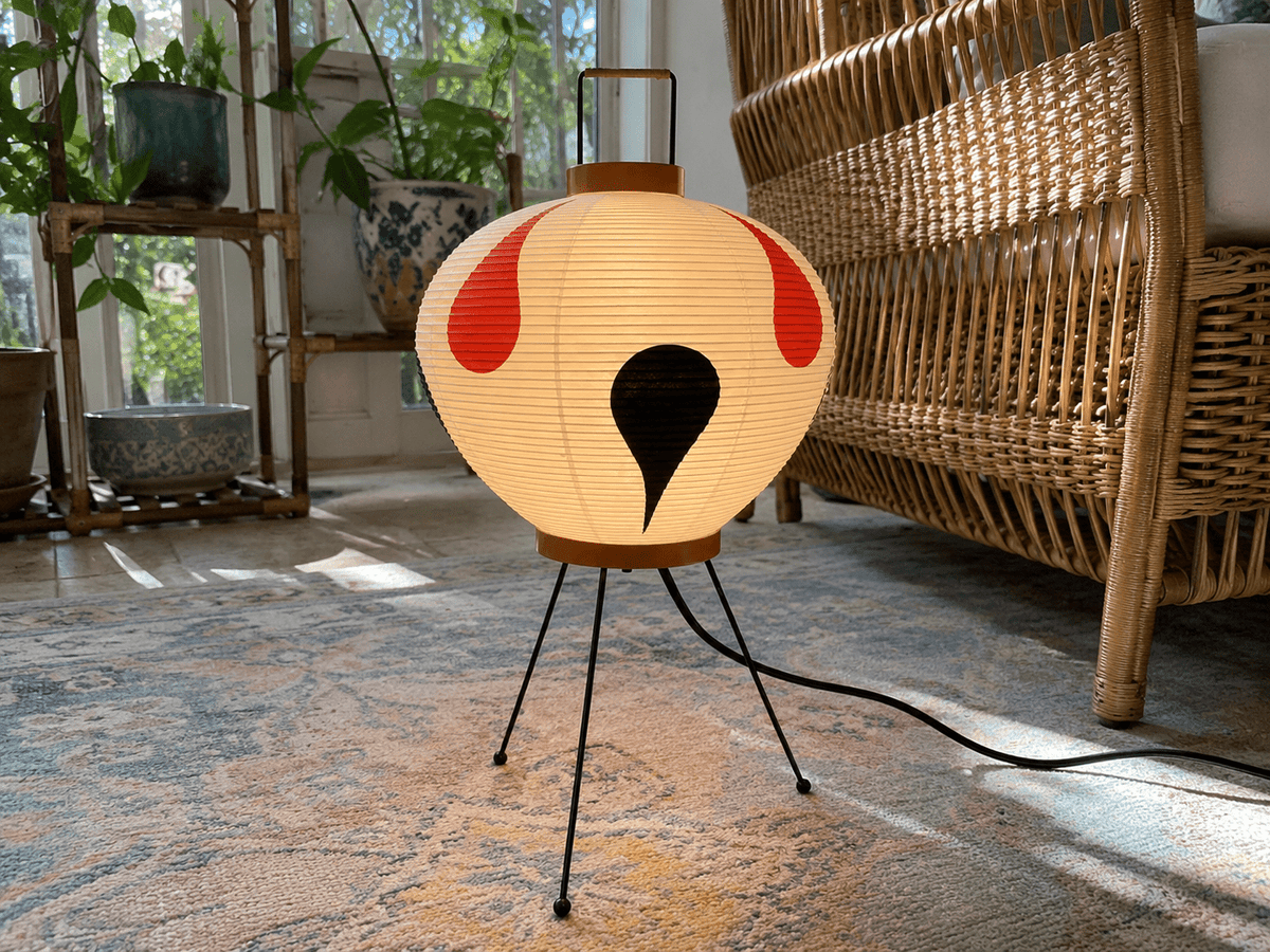 Riku | Japanese Rice Paper Lantern Floor Lamp - Luma House